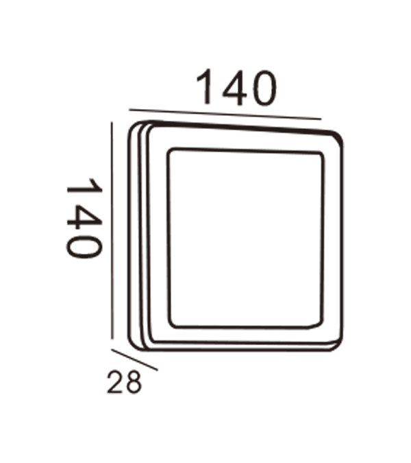 Apple ウォール ライト レクタングル HR20012 Apple ウォール ライト レクタングル HR20012