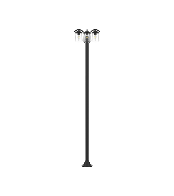 3 つのフラット トップ ガーデン ライト HR60704 3 つのフラット トップ ガーデン ライト HR60704