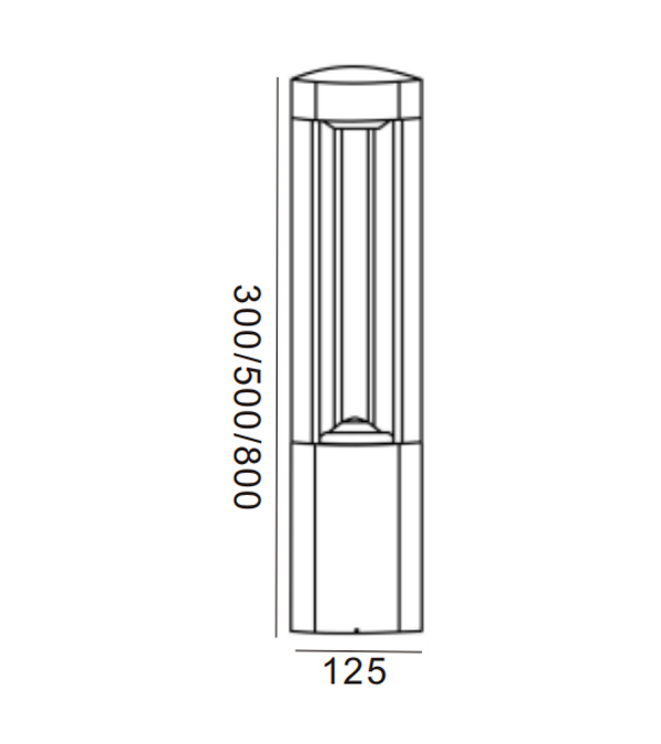 125 トライアングル LED ガーデン ライト HR60031-500-LED 125 トライアングル LED ガーデン ライト HR60031-500-LED