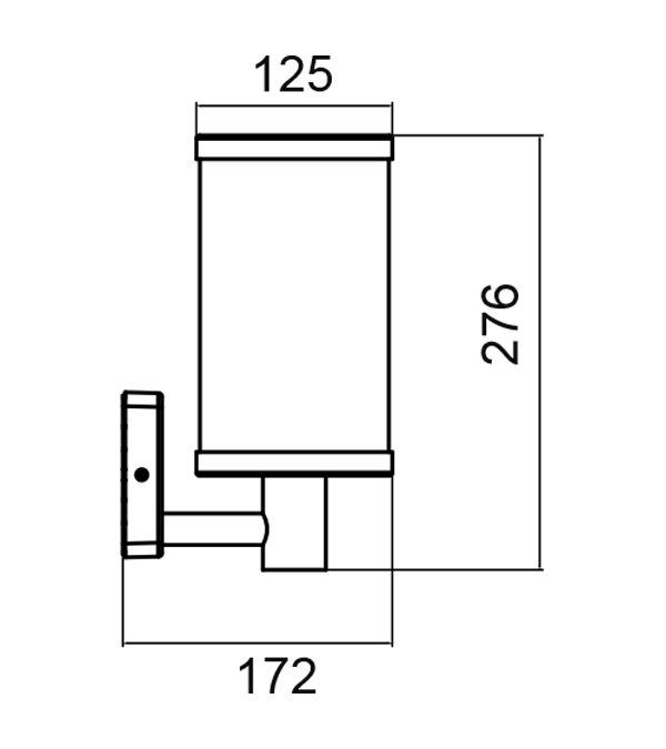 縦ストライプガラスLEDウォールランプHR60132 縦ストライプガラスLEDウォールランプHR60132